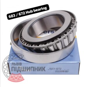 Rear wheel hub bearing big